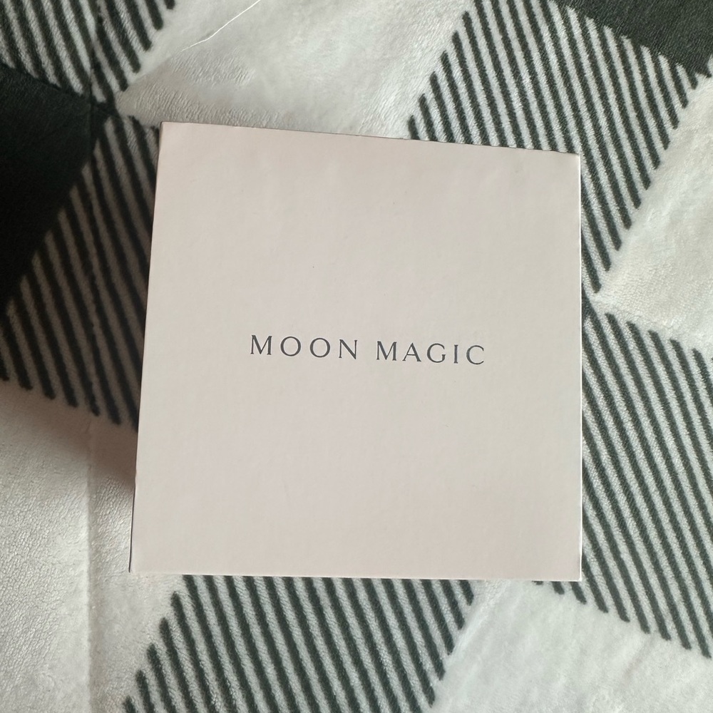 Moon Magic Women's Black and RoseGold Watch